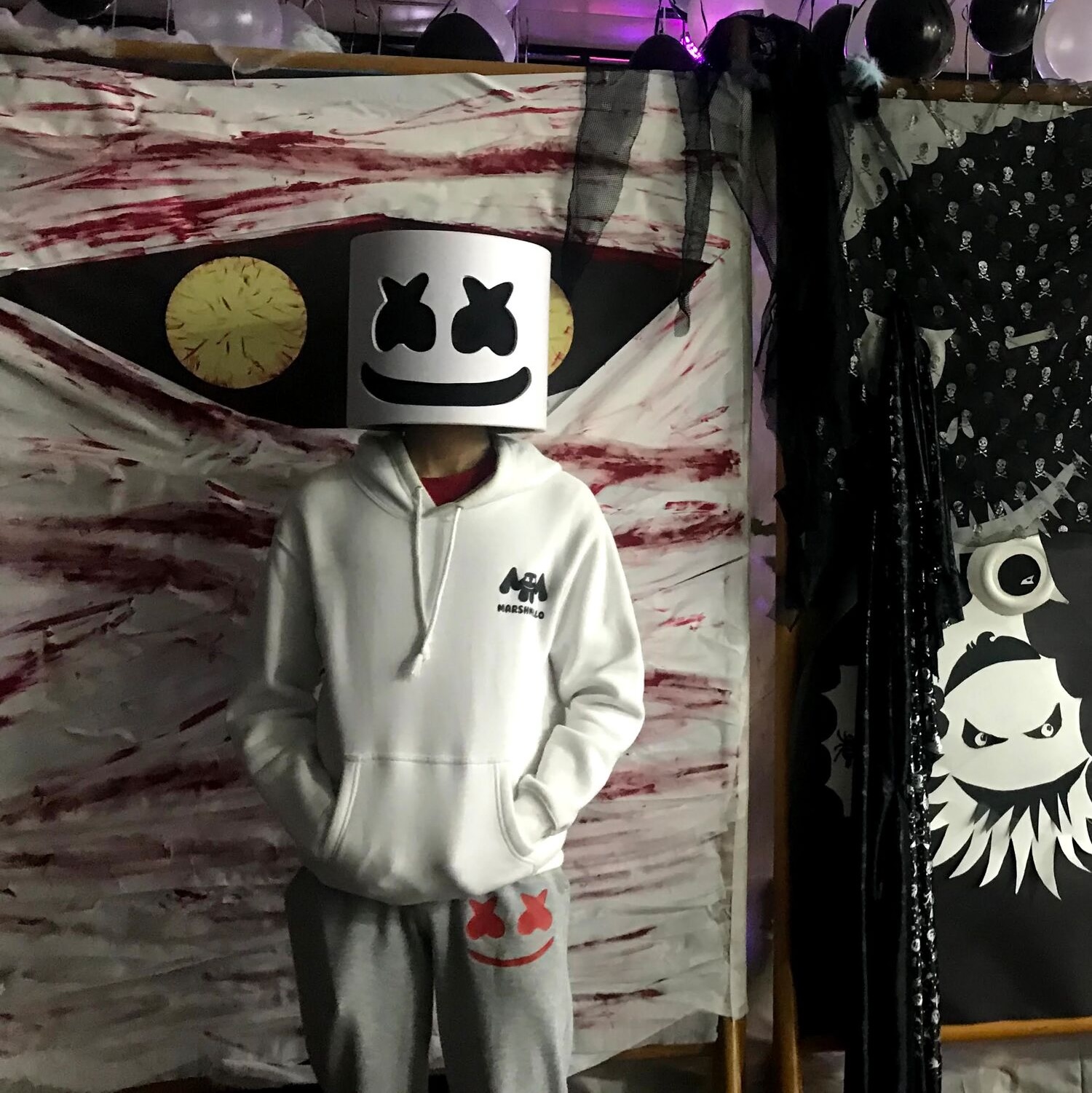 white costume