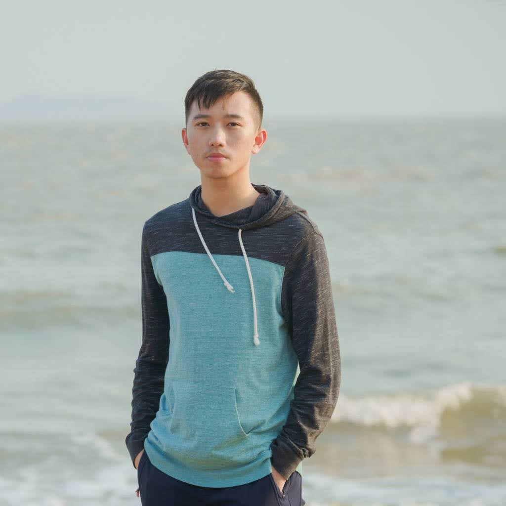 boy by the sea